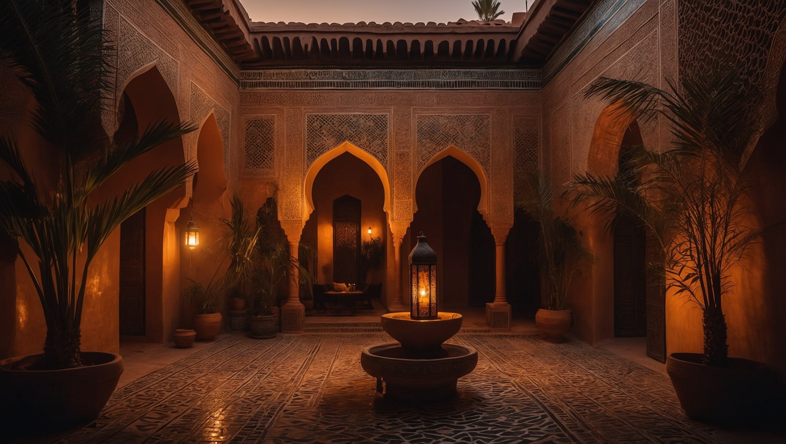 14F inside · exposed brick · Morocco + Mexico stations